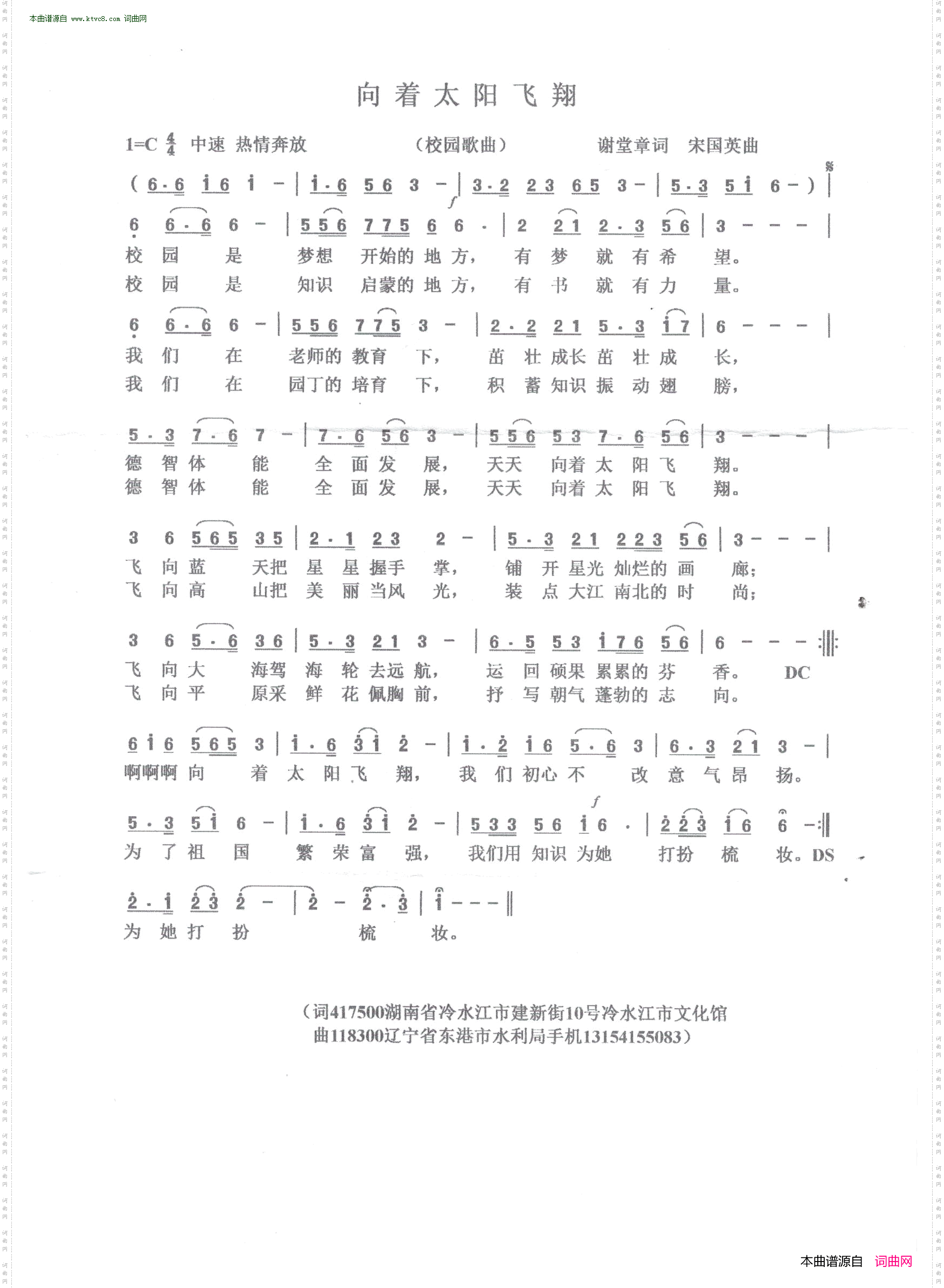 向着太阳飞翔