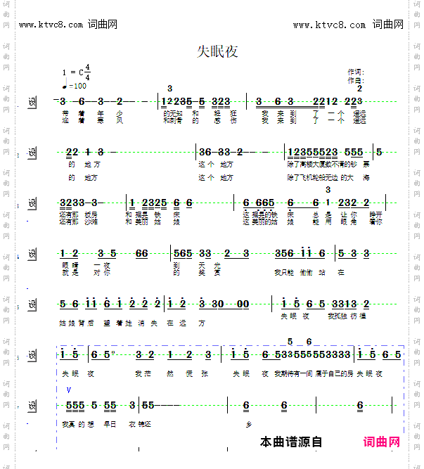 失眠夜