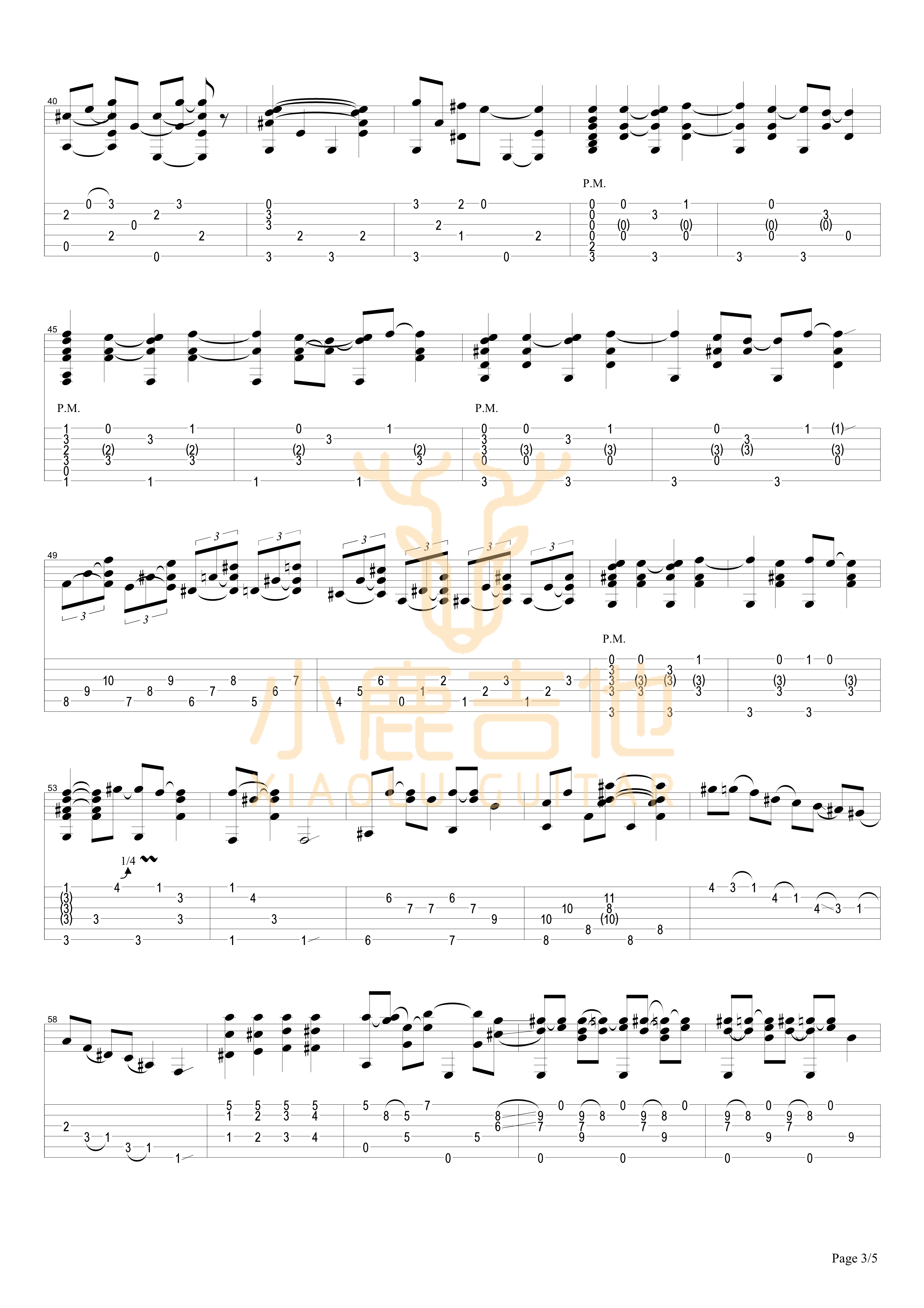 Tommy_Emmanuel_-_Biskie拇指弹拨吉他六线谱_小鹿吉他制谱