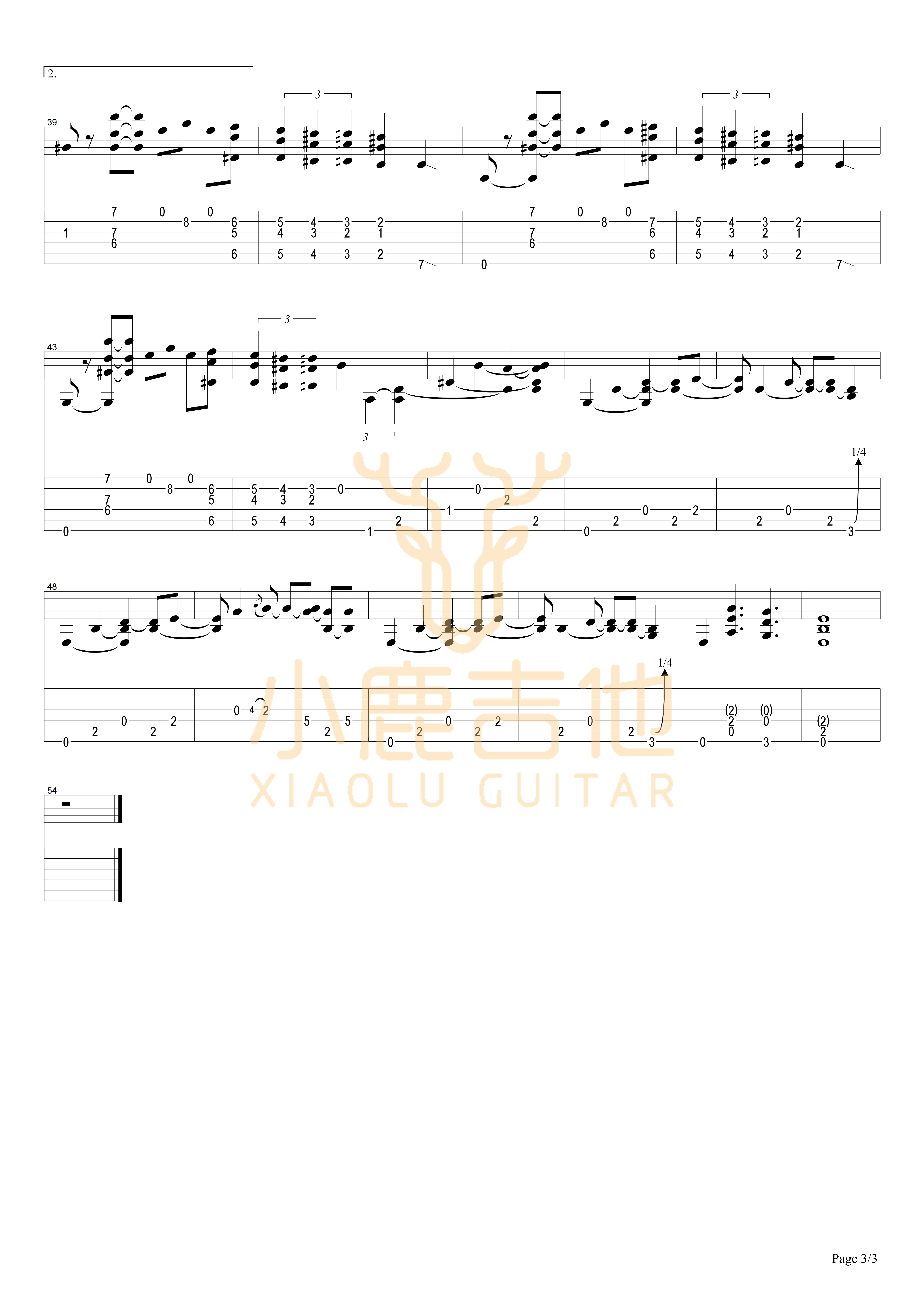 Tommy_Emmanuel《Jack_Magic》拇指弹拨吉他六线谱