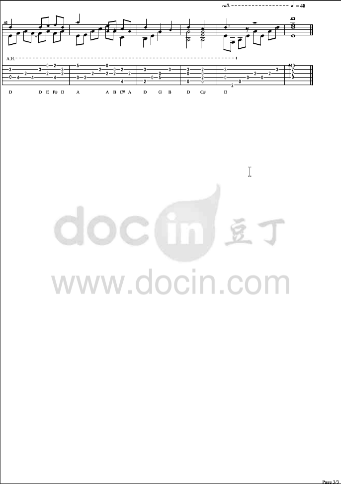 Kevin_Kern_Sundial_Dreams独奏谱_C调六线谱_豆丁网编配