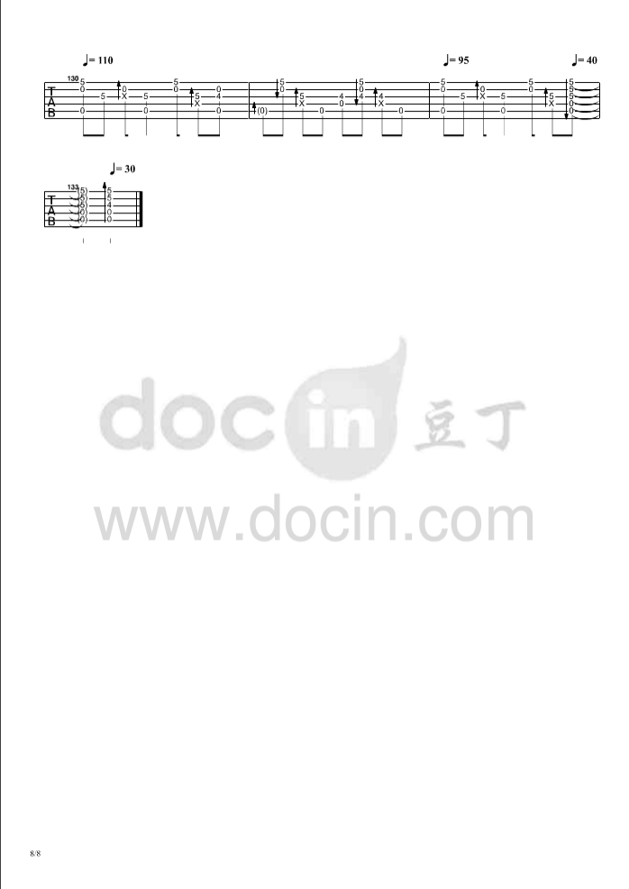 郑成河_for_you独奏谱_D调六线谱_豆丁网编配