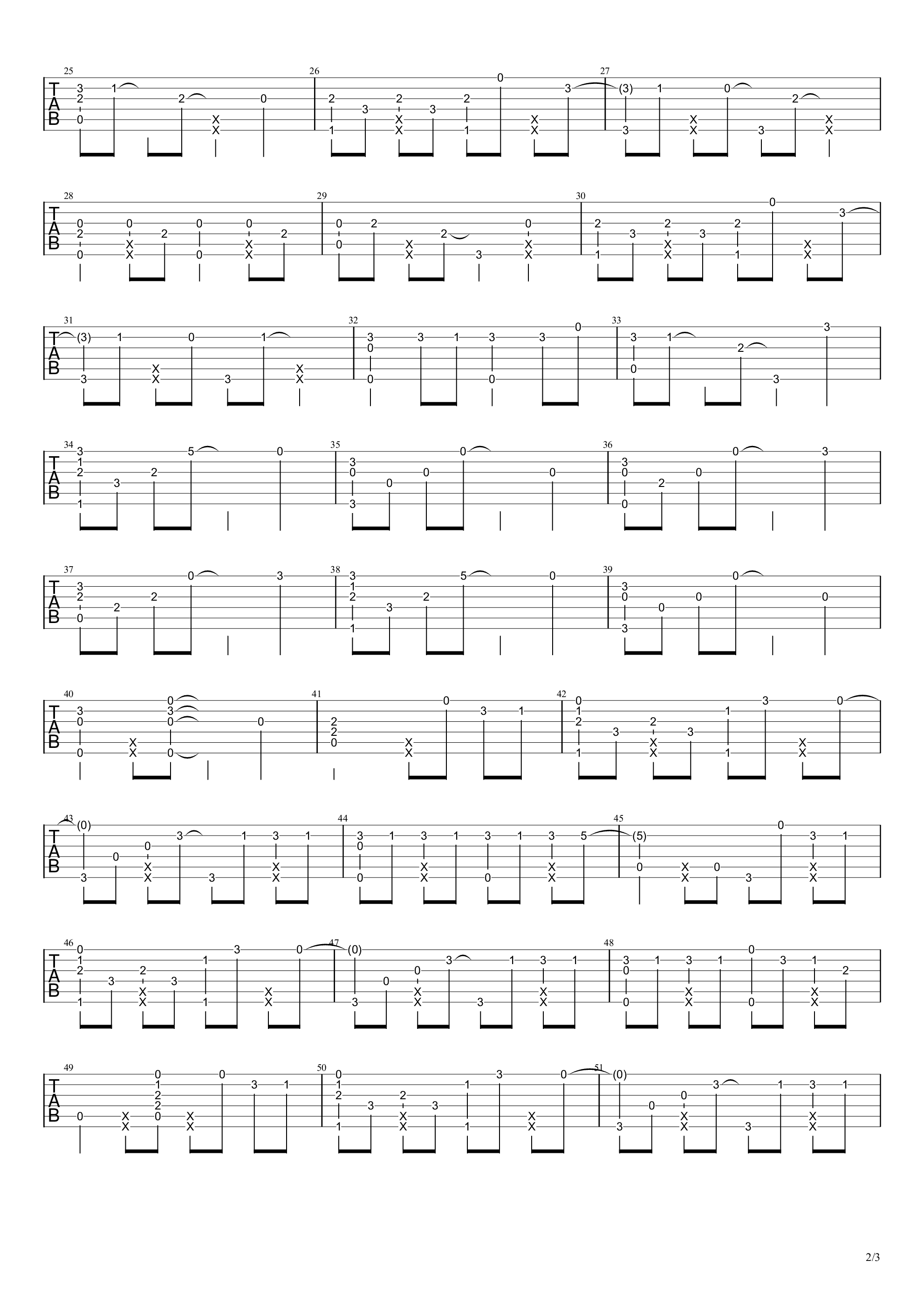 S.I.N.G_寄明月独奏谱_原调六线谱