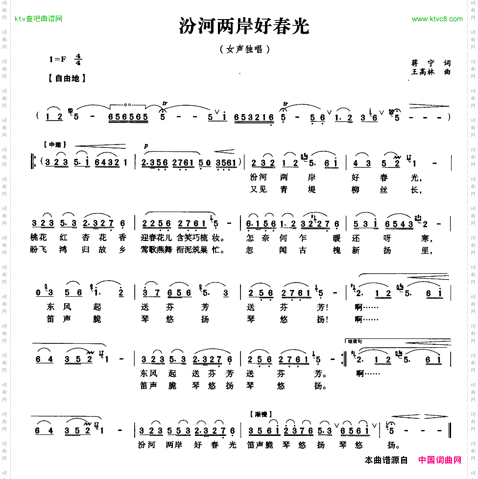 汾河两岸好春光