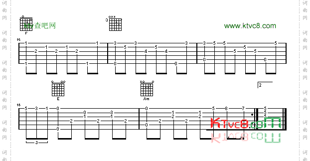 罗密欧与朱丽叶-认证谱吉他谱六线谱-