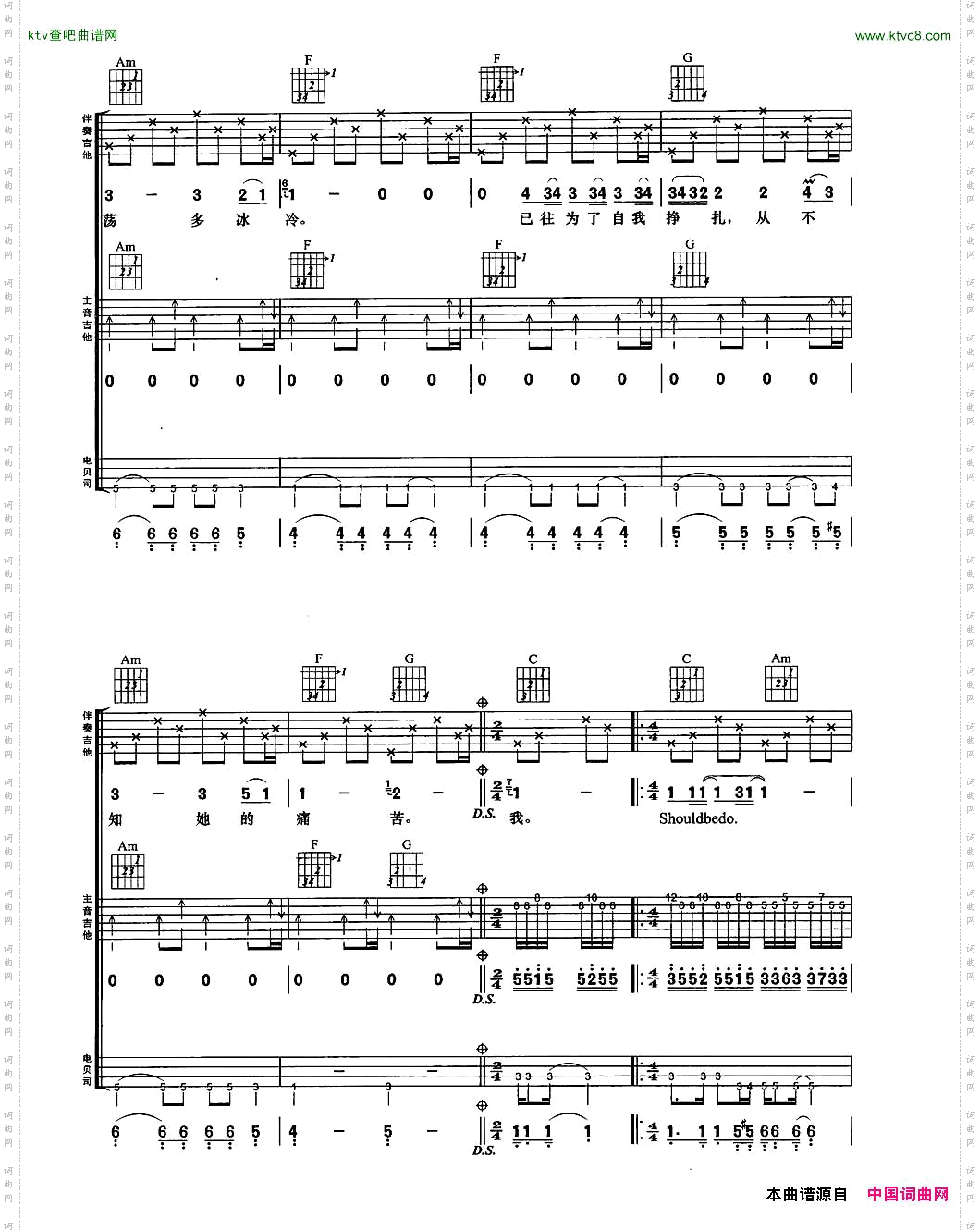 喜欢你BEYOND乐队金曲吉他组合弹唱