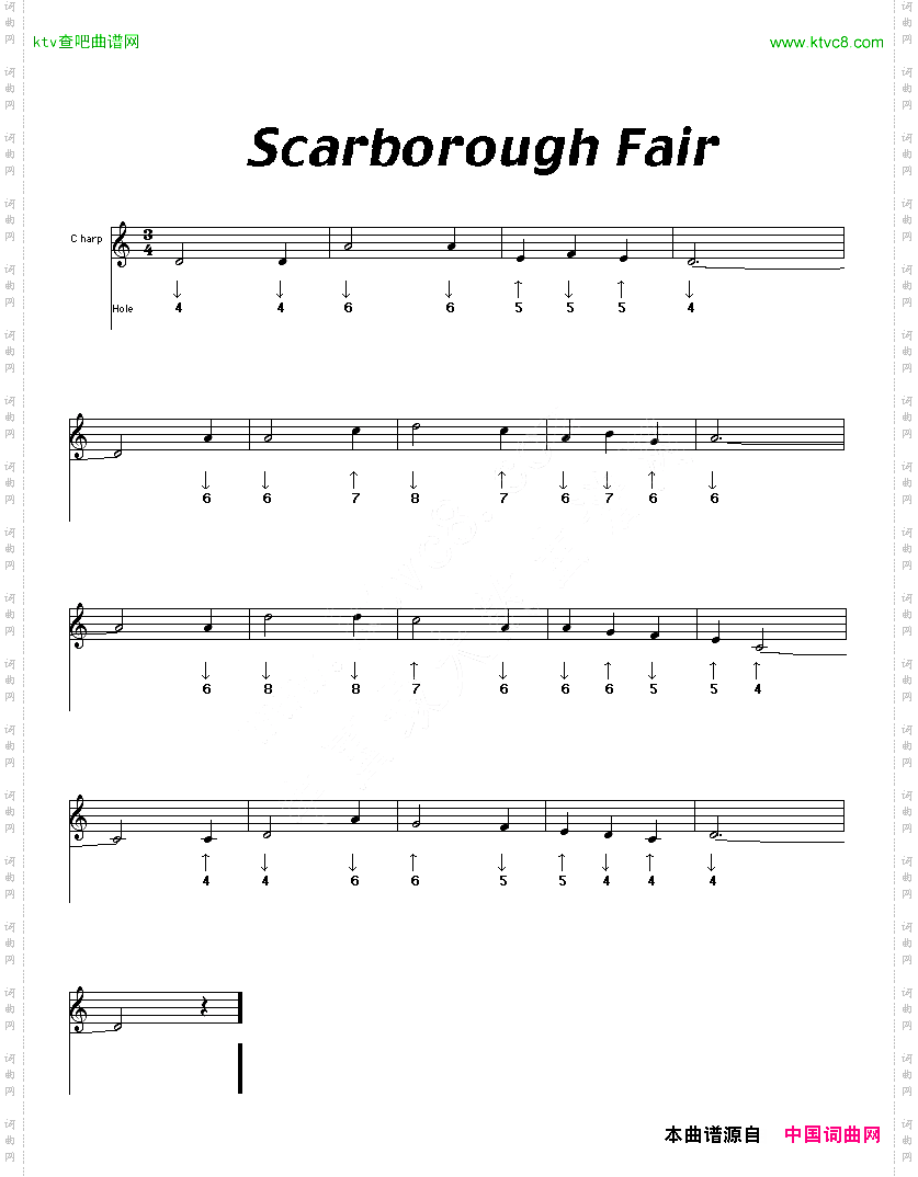 ScarboroughFair布鲁斯