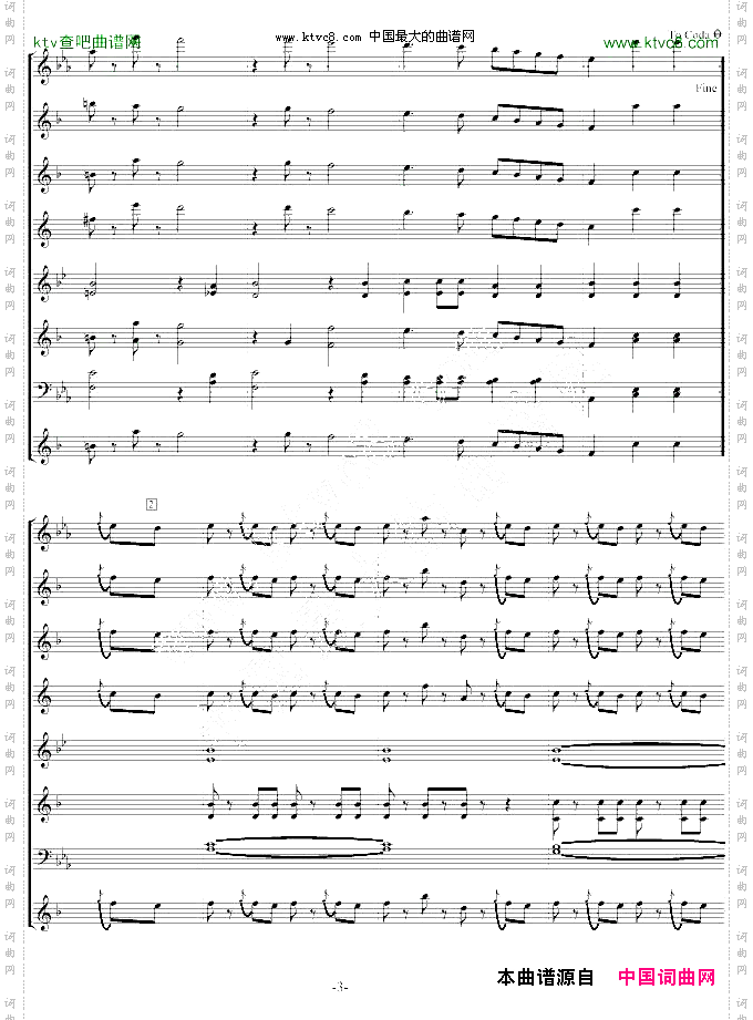 拉德斯基进行曲_管乐总谱