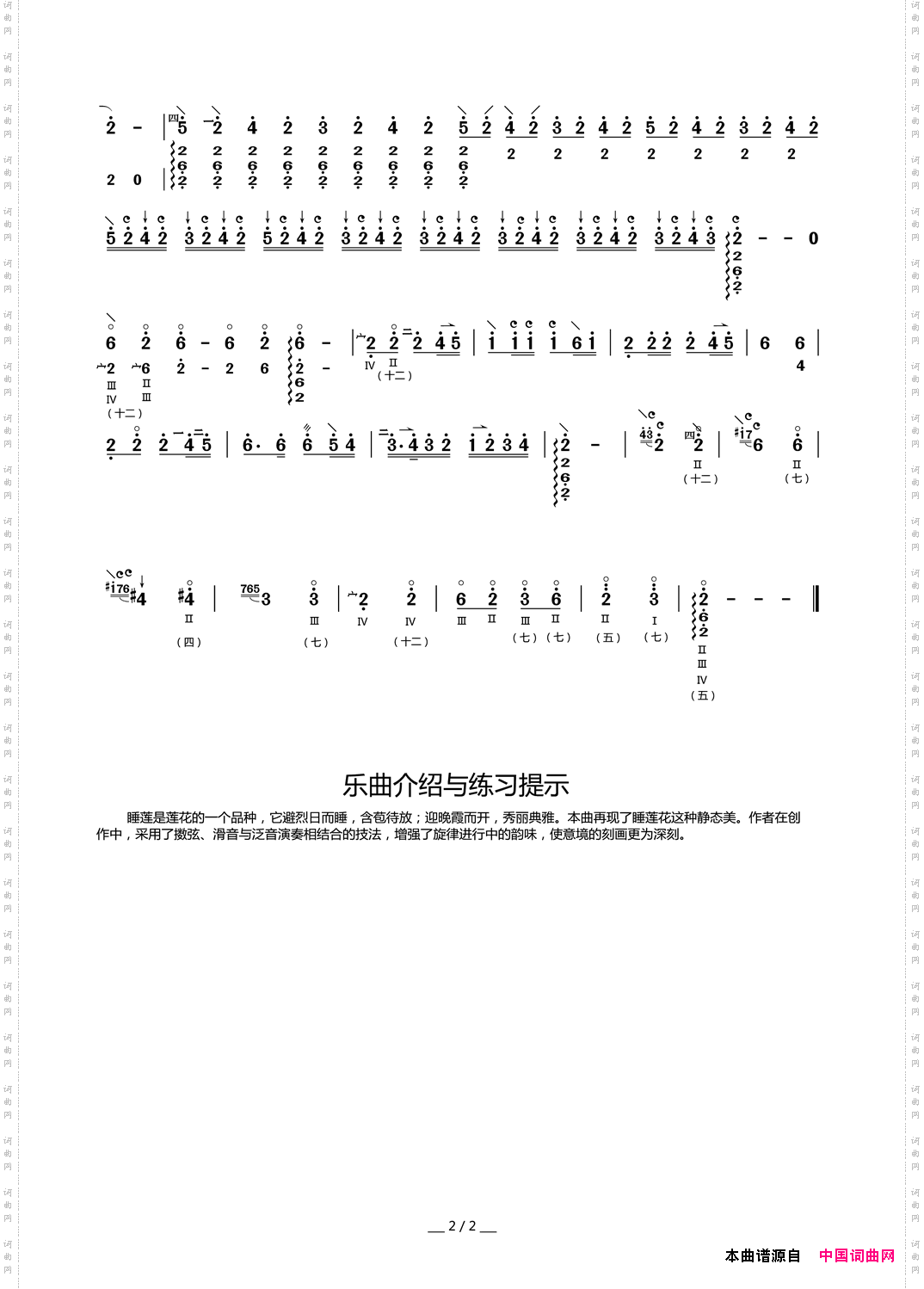 睡莲