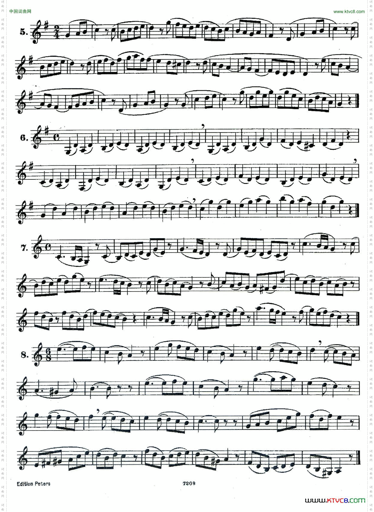 DEMNITZ单簧管练习曲