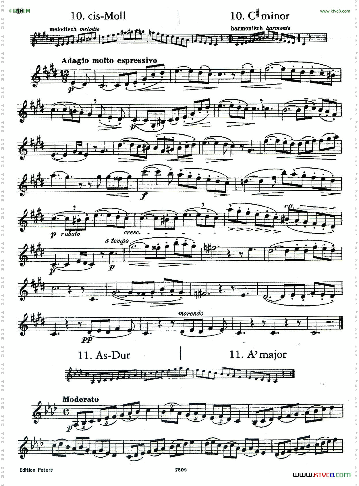 DEMNITZ单簧管练习曲
