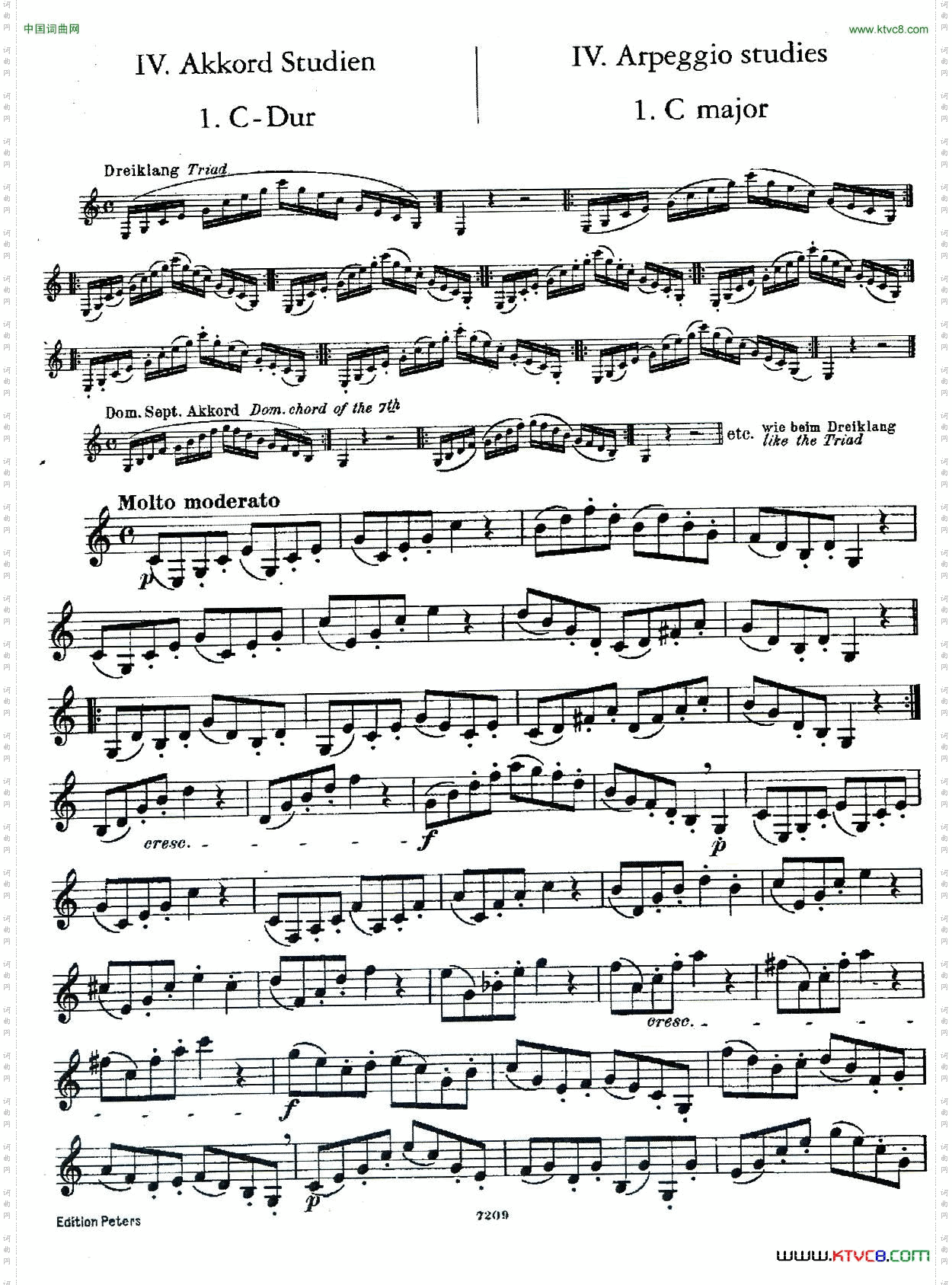 DEMNITZ单簧管练习曲