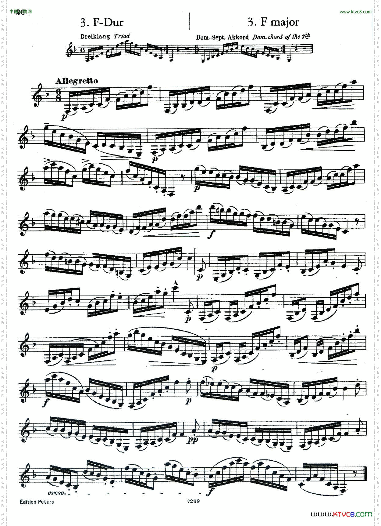 DEMNITZ单簧管练习曲
