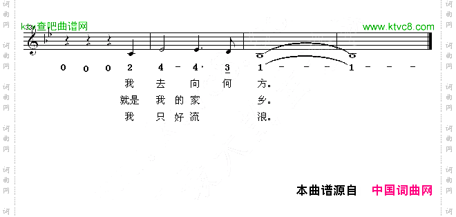 [加拿大]晨雨线简谱混排版