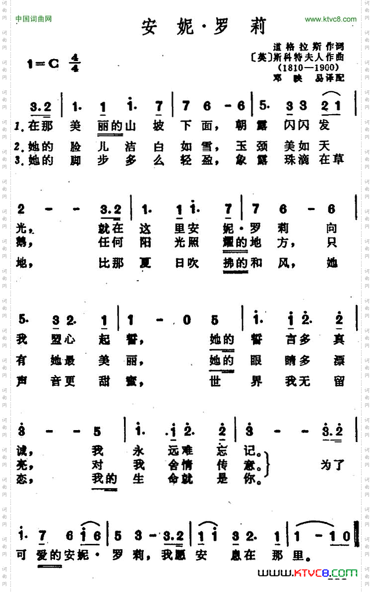 [英]安妮·罗莉