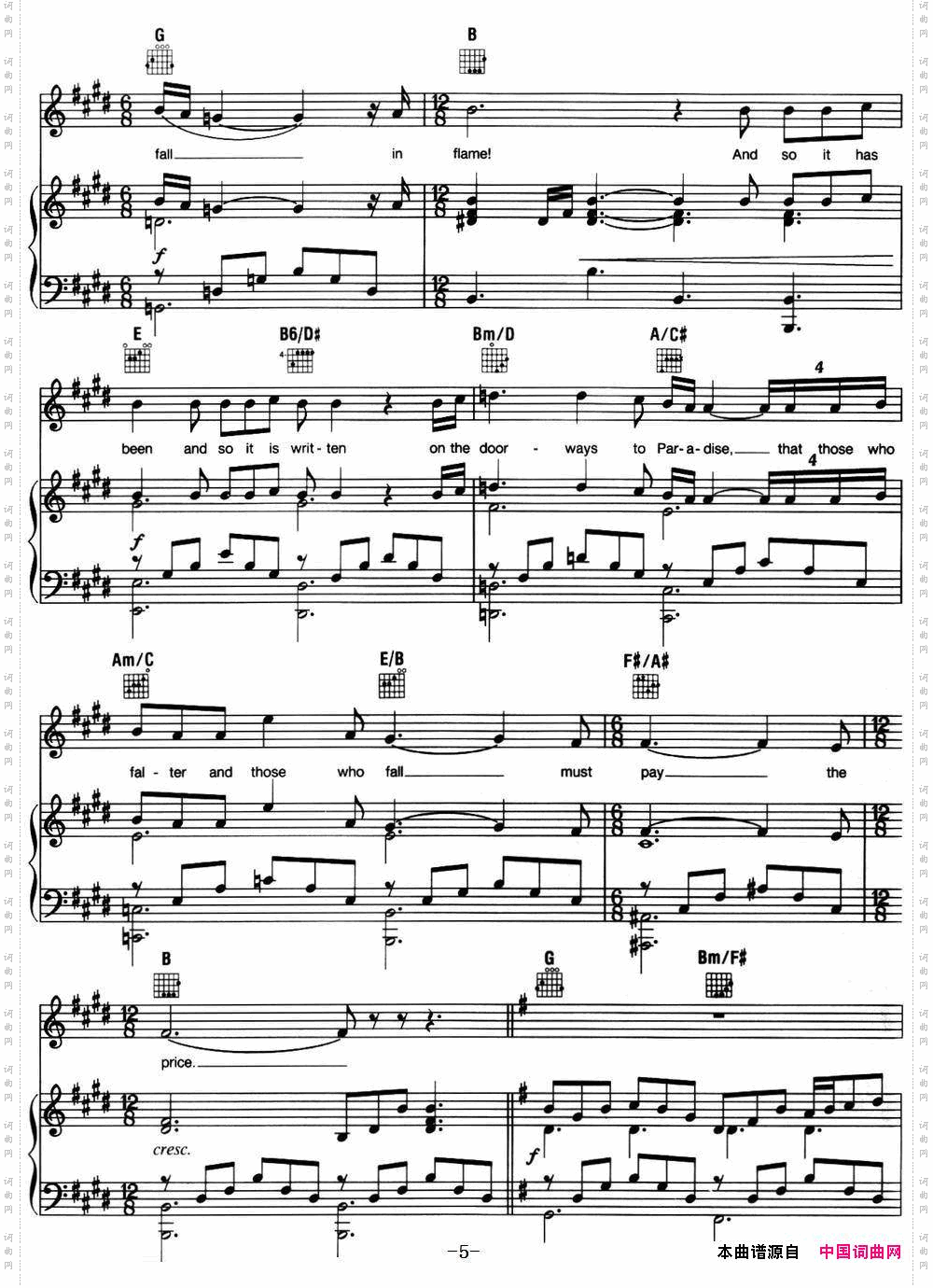 Stars_音乐剧《悲惨世界》Les Miserables选曲、正谱 