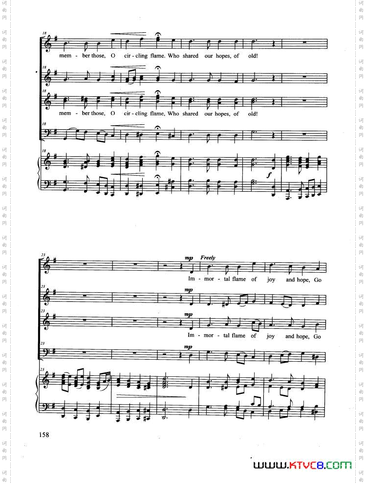 OLYMPICHYMN合唱正谱_OLYMPIC HYMN合唱 正谱