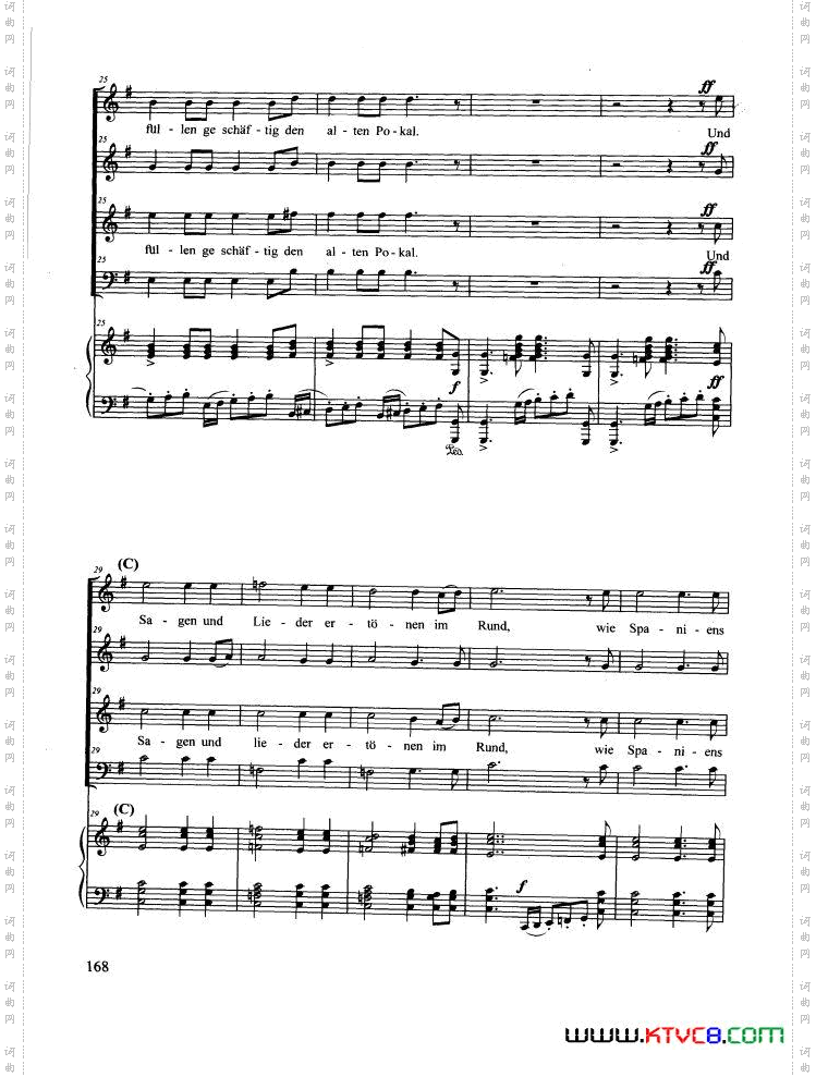 Zigeunerleben合唱正谱_Zigeunerleben合唱 正谱