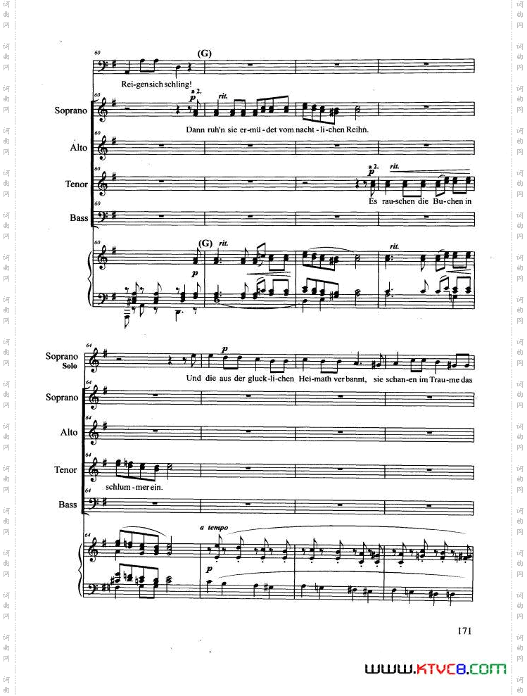 Zigeunerleben合唱正谱_Zigeunerleben合唱 正谱