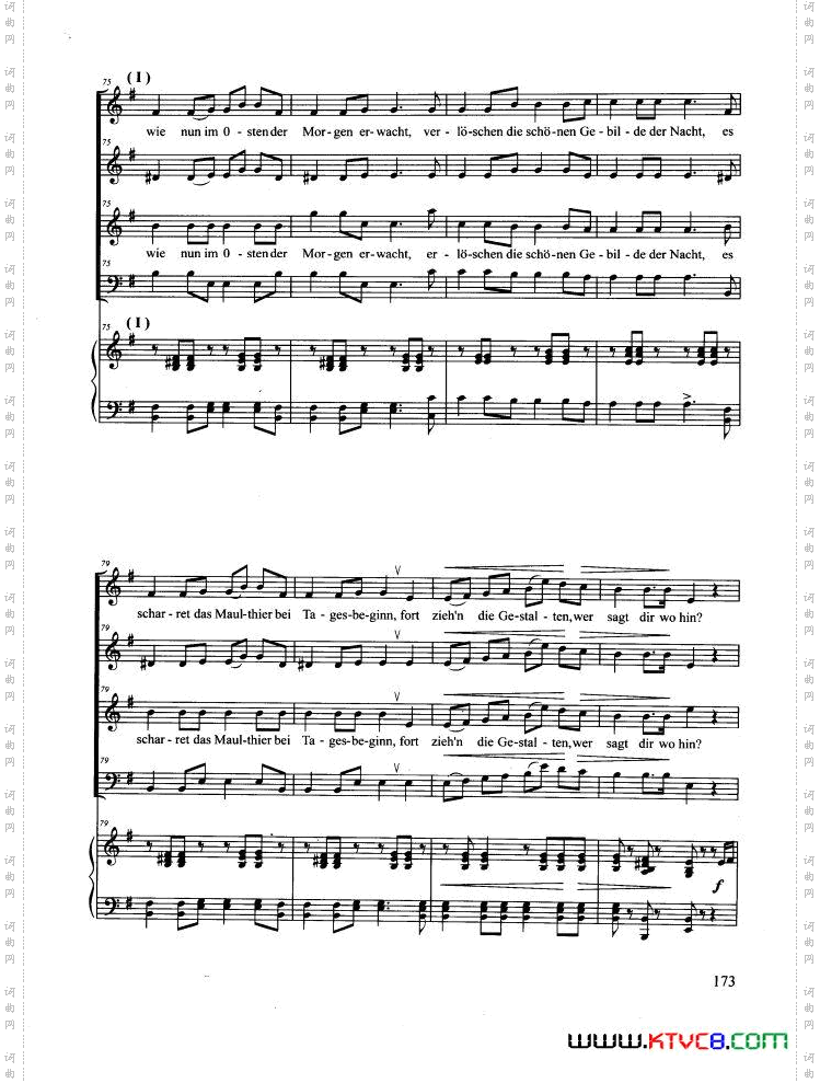 Zigeunerleben合唱正谱_Zigeunerleben合唱 正谱