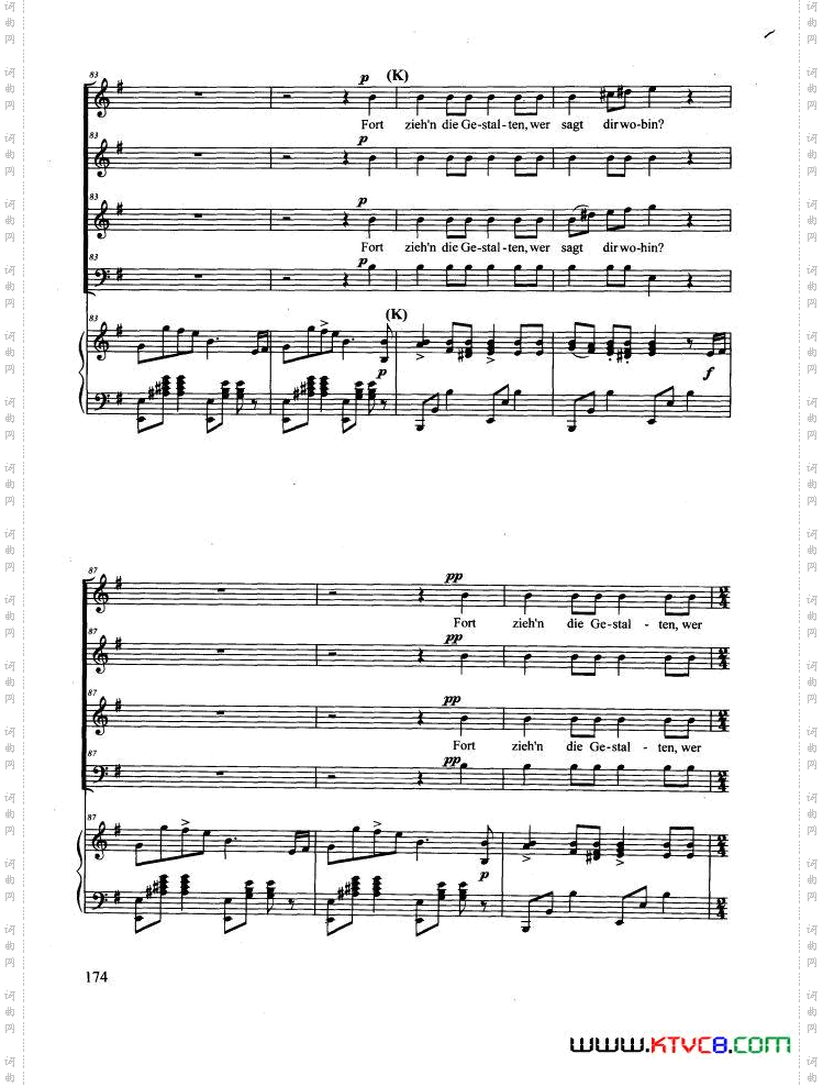 Zigeunerleben合唱正谱_Zigeunerleben合唱 正谱