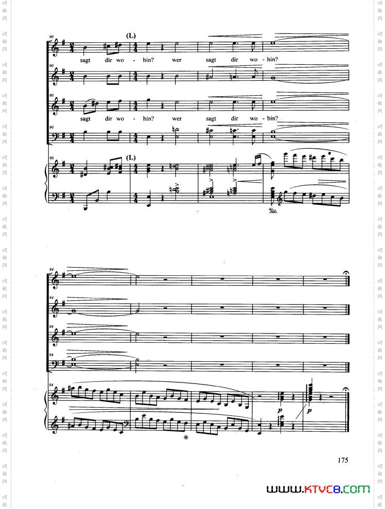 Zigeunerleben合唱正谱_Zigeunerleben合唱 正谱