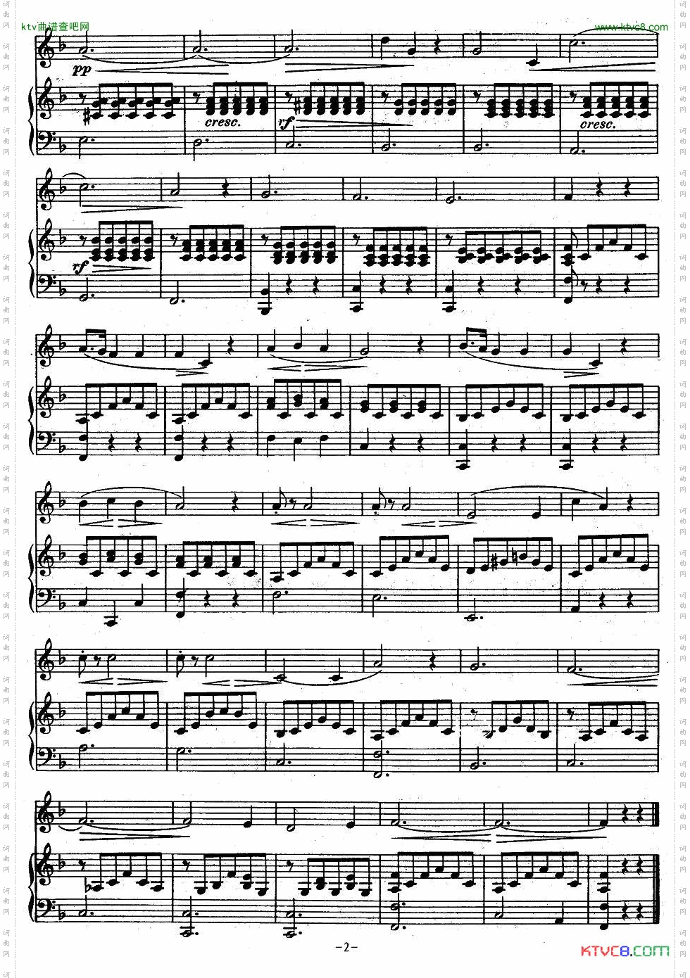 J·孔空中声部练习曲-第11首正谱