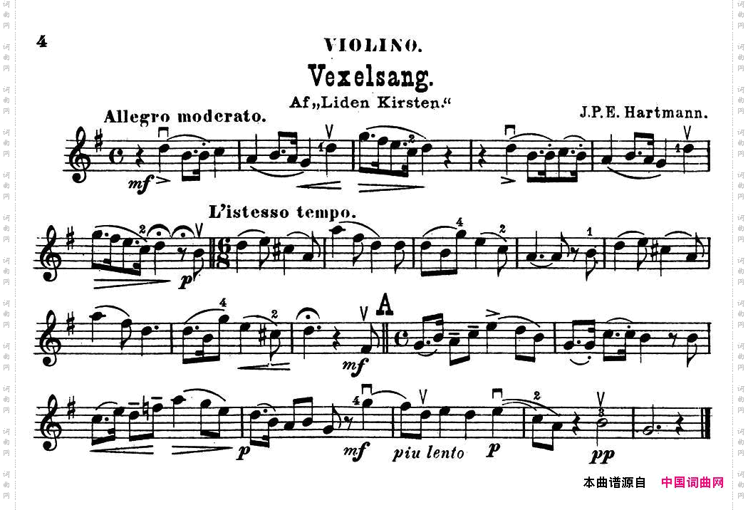 Vexelsang.