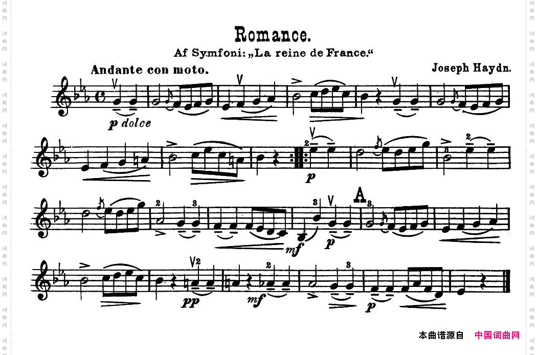 Romance.