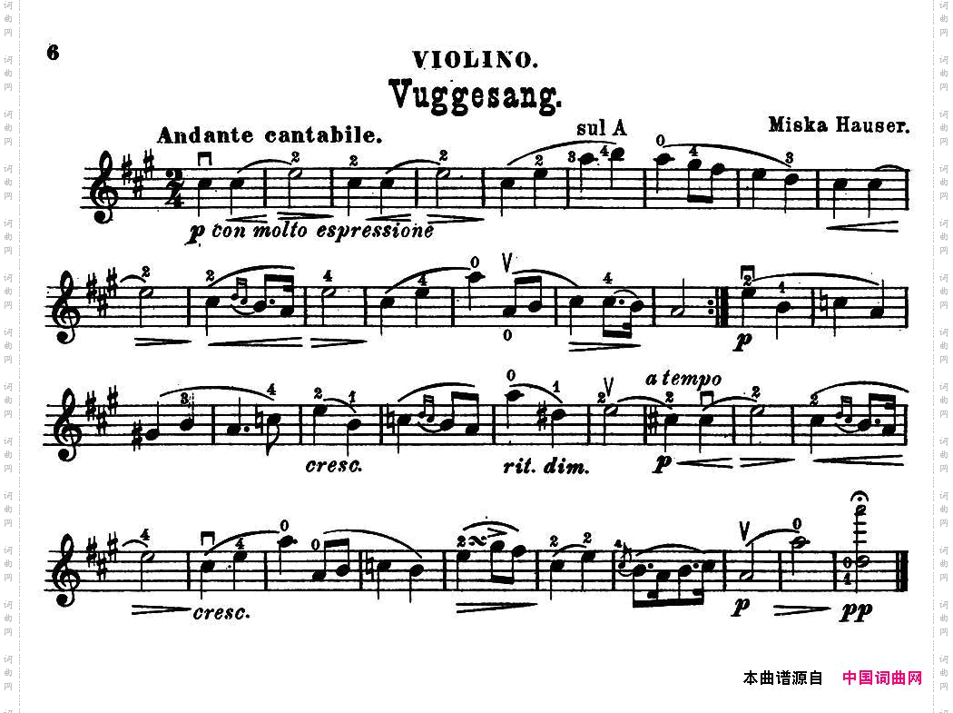 Vuggesang.