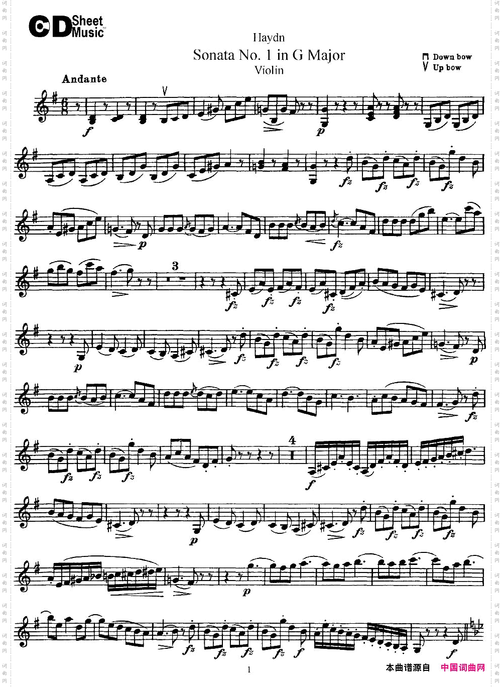 ViolinSonataNo.1inGMajor