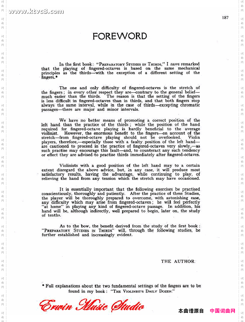 德米特里康斯坦丁多尼斯,三度和八度指法预备性基础练习作品.1