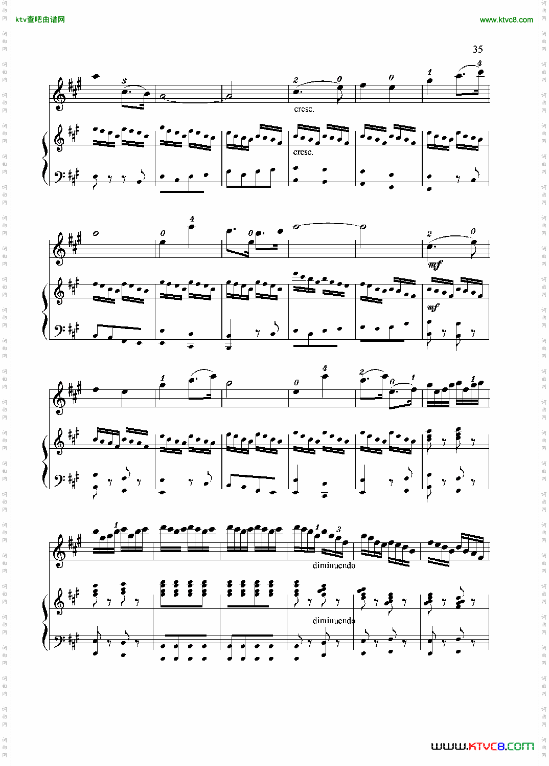 满江红幻想曲（小提琴+钢琴）