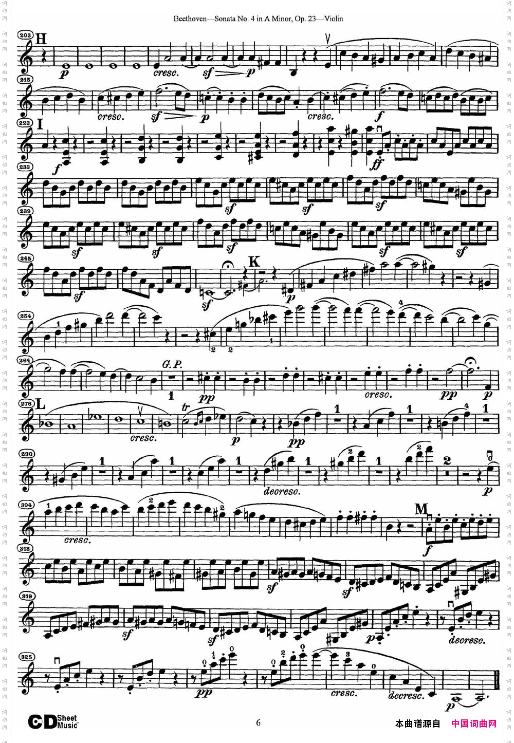 ViolinSonataNo·4inAMino-rOp·23