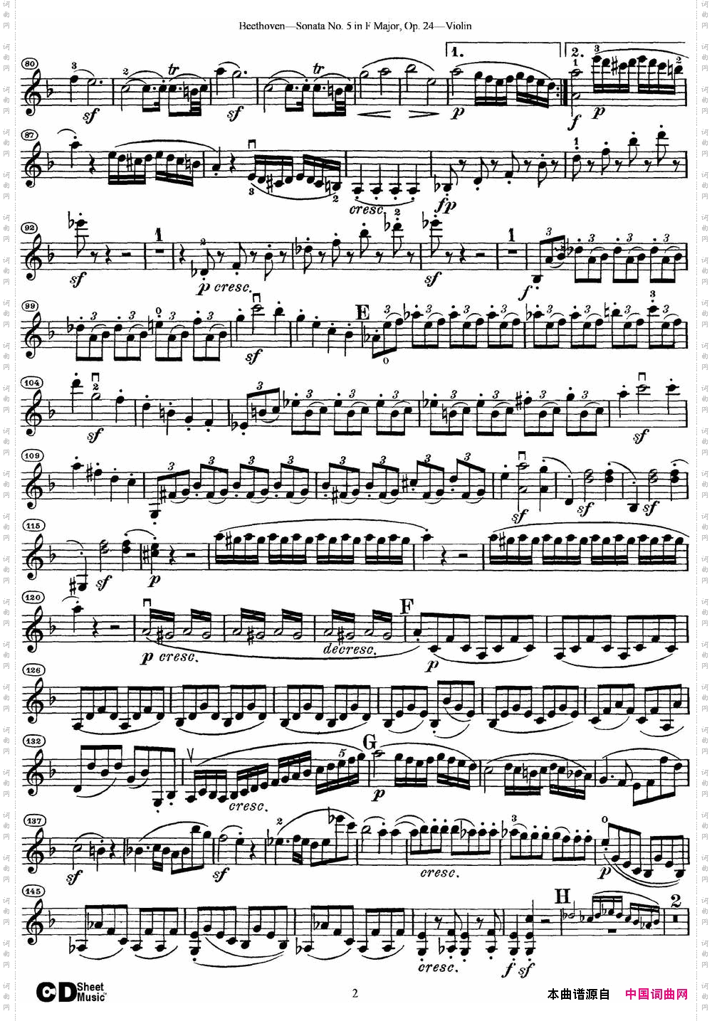 ViolinSonataNo·5inFMajo-rOp·24