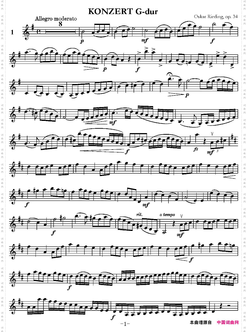 KONZERTG-durOskarRiedingOp.34_KONZERT G-durOskar Rieding Op.34