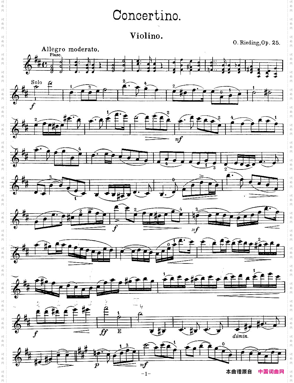 ConcertinoO.Rieding,Op.25_ConcertinoO. Rieding,Op.25