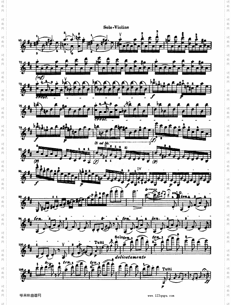 贝多芬小提琴协奏曲konzertfurvioline