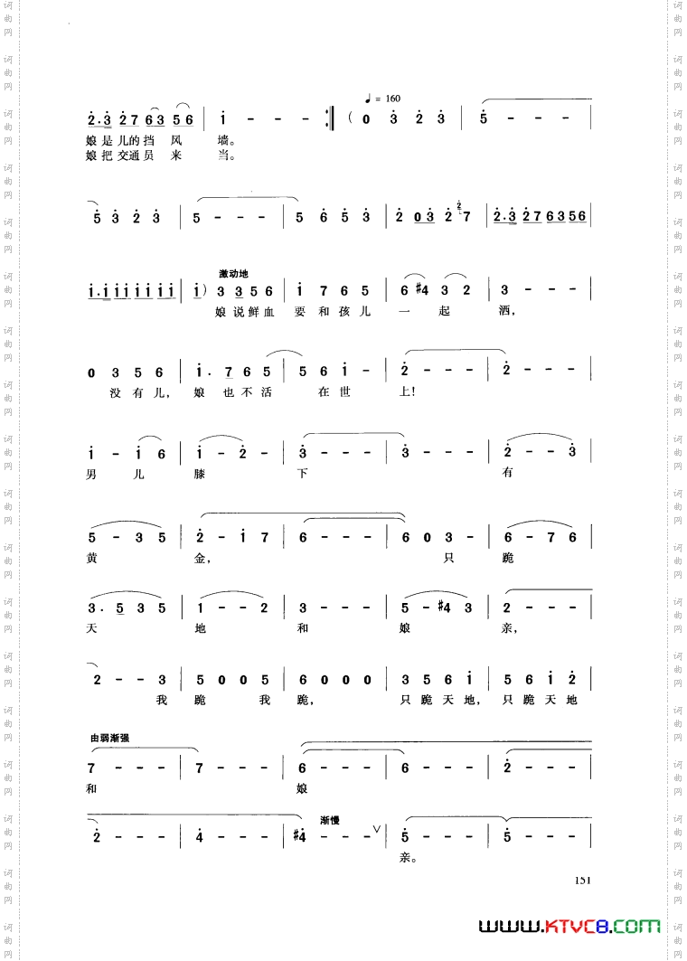 歌剧《野火春风斗古城》选曲7首