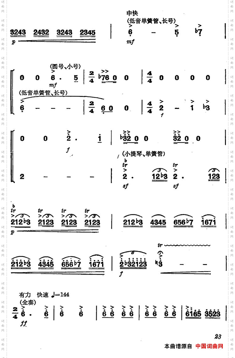 革命交响音乐《智取威虎山》：二、夹皮沟遭劫