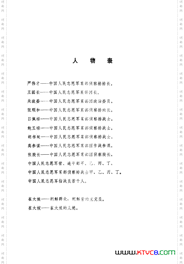 革命现代京剧奇袭白虎团主旋律乐谱000-050