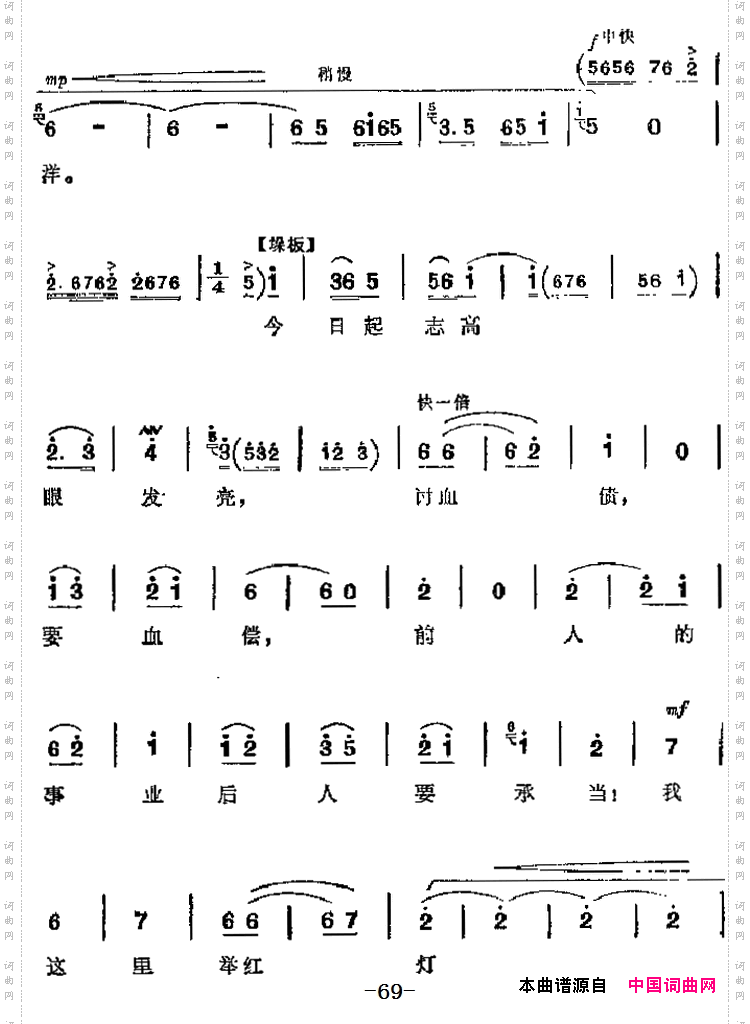 革命现代京剧《红灯记》主要唱段:打不尽豺狼决不下站场第五场铁梅唱段_革命现代京剧《红灯记》主要唱段:打不尽豺狼决不下站场第五场 铁梅唱段