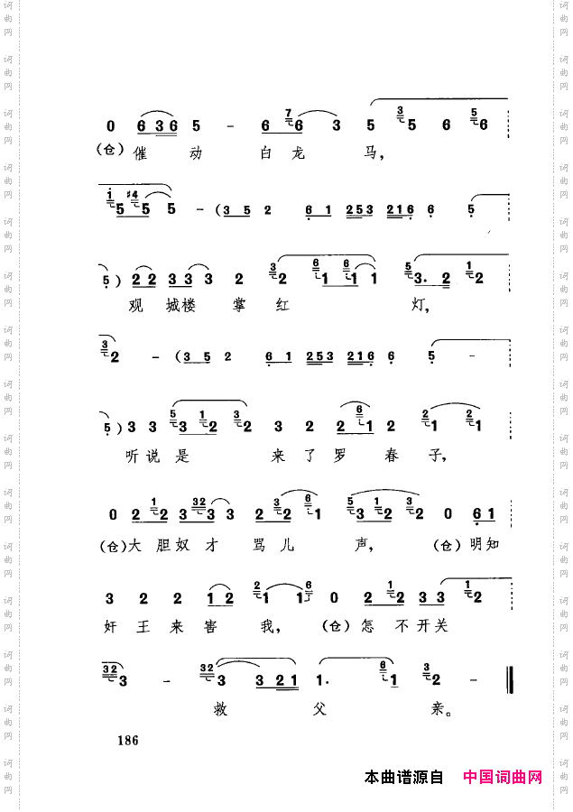 传统京剧名段选151-200