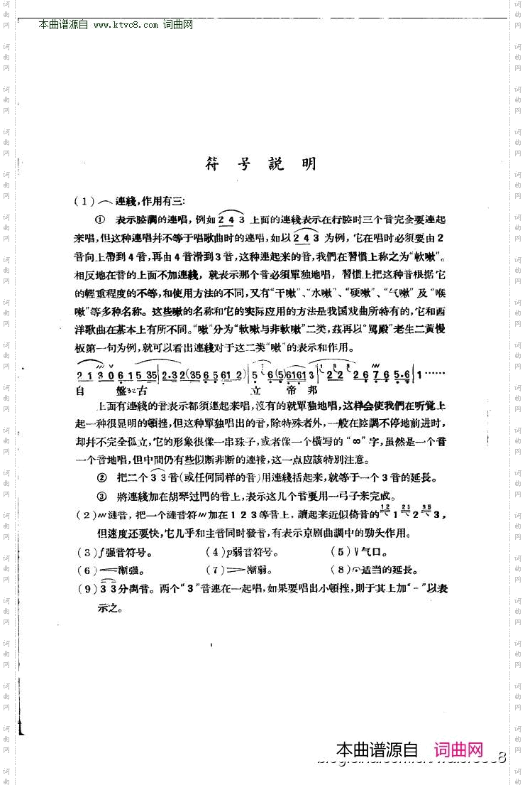 贺后骂殿_京剧曲谱本