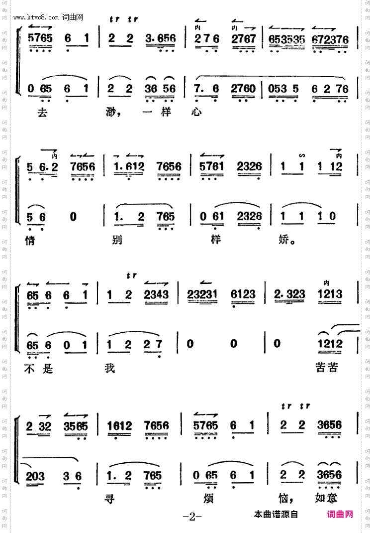 忆流水年华春去渺_《锁麟囊》薛湘灵唱腔选