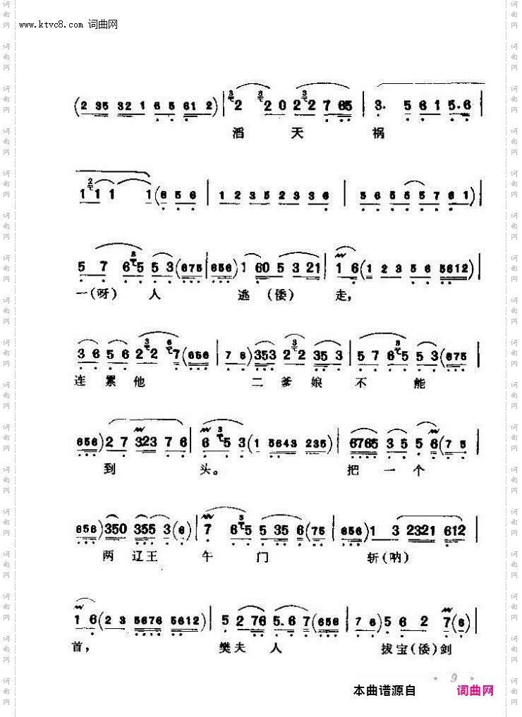 京剧著名唱腔选 上集 目录前言 1 60(京剧曲谱)15