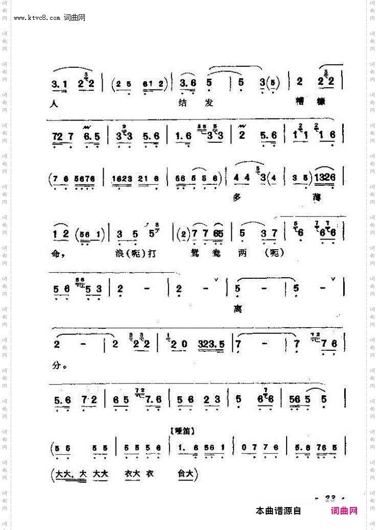 京剧著名唱腔选 上集 目录前言 1 60(京剧曲谱)29