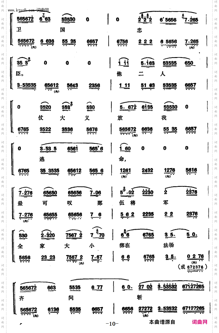 程砚秋唱腔集：《马昭仪》