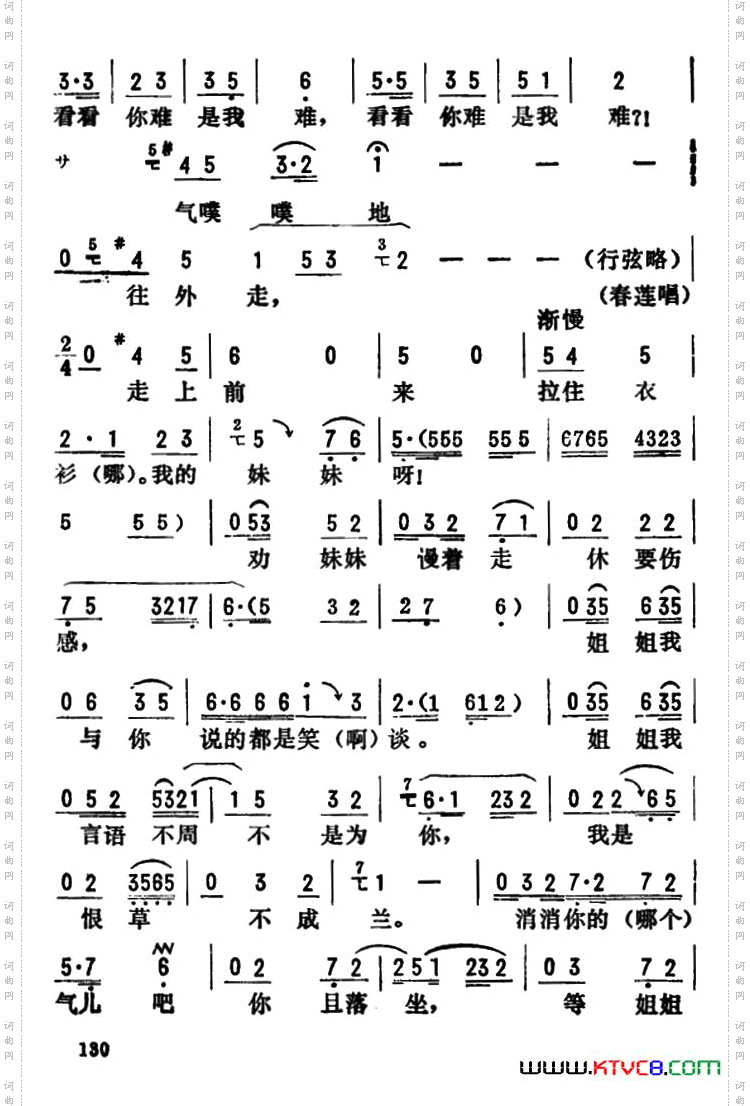 金开芳唱腔选：《典当》五