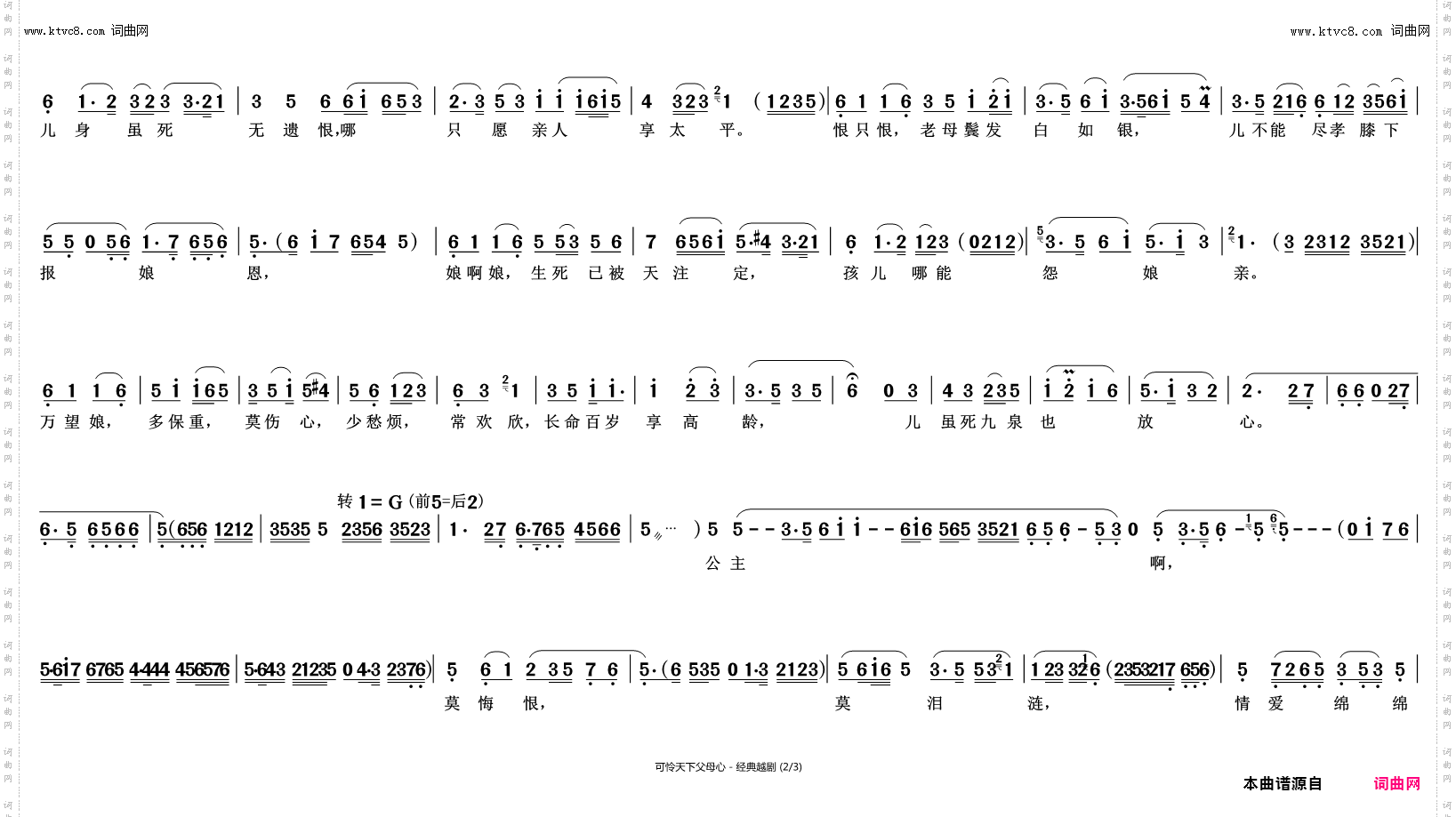可怜天下父母心_《真假驸马》 董文伯 唱段